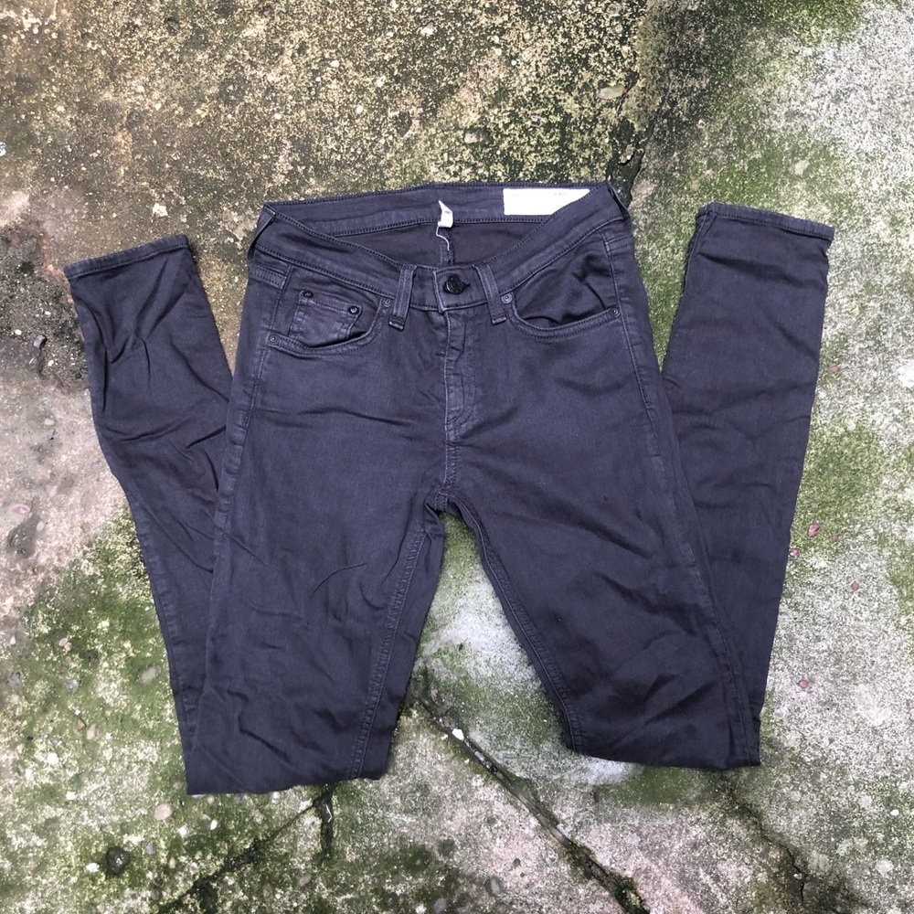 'RAG&BONE' Charcoal Grey Denim